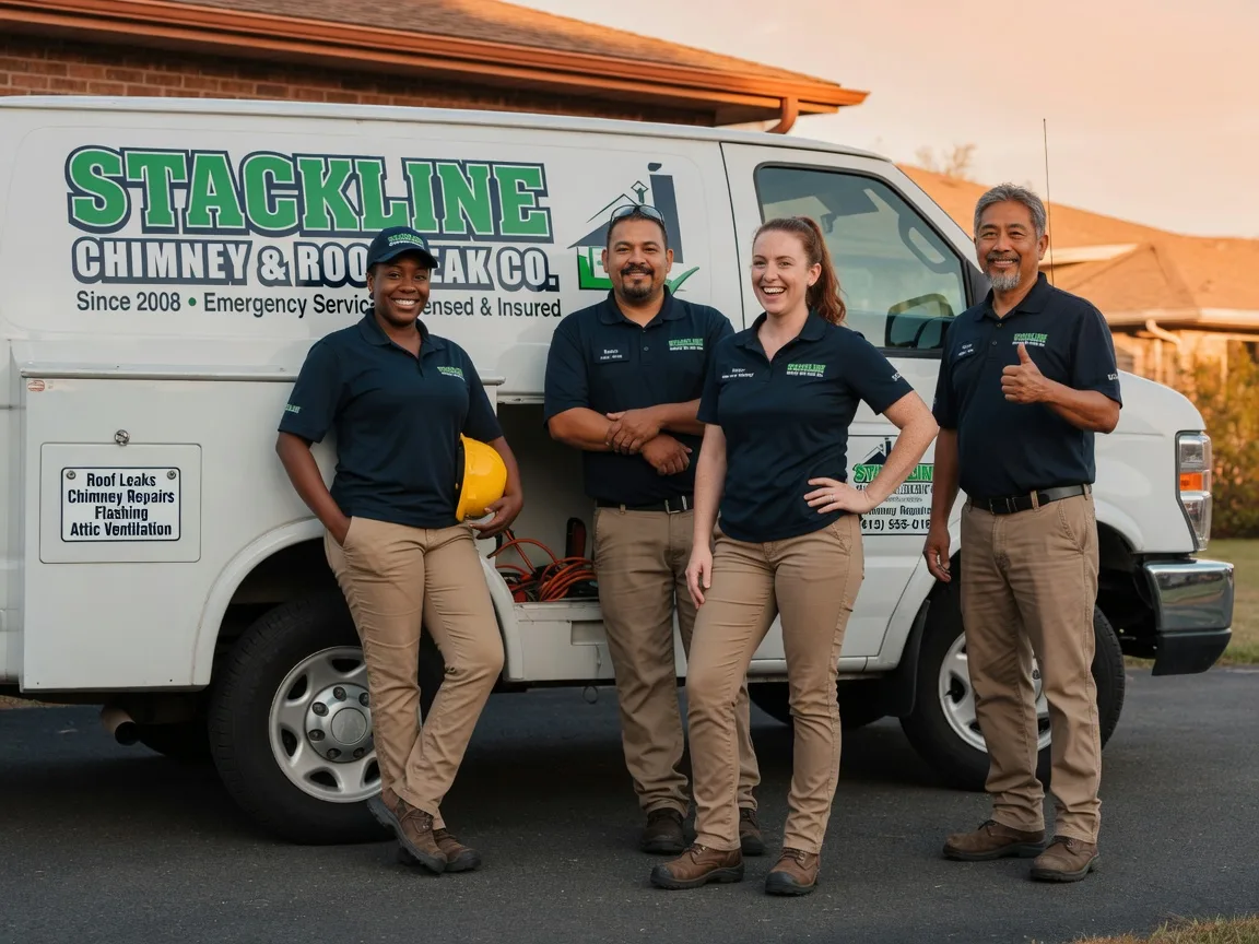 Chimney flashing repair company in Wyoming, PA